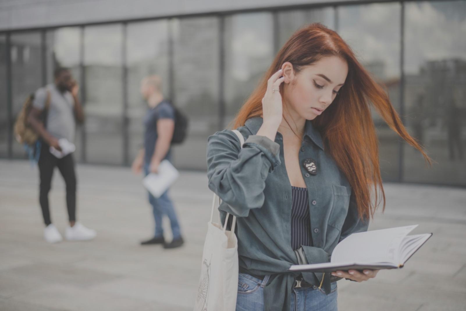 Professional workspace with financial analysis tools and documentation